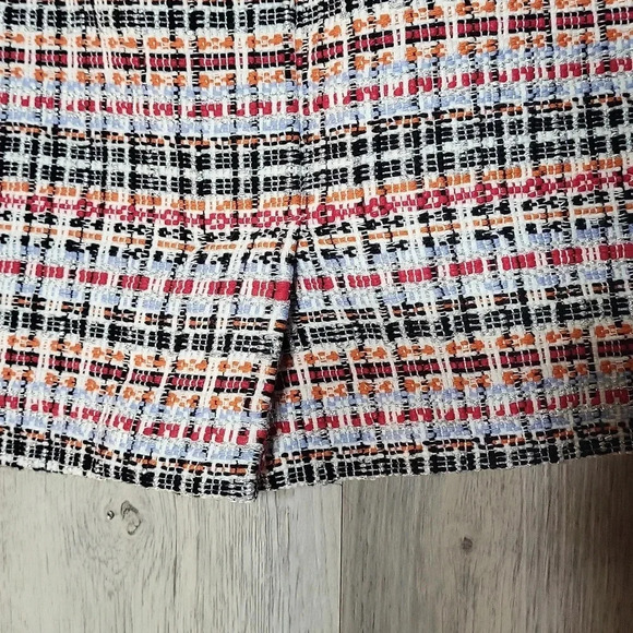 🛍Talbots Petites Shimmer Woven Lined Pencil Mini Skirt Womens Size 8P - Picture 7 of 8